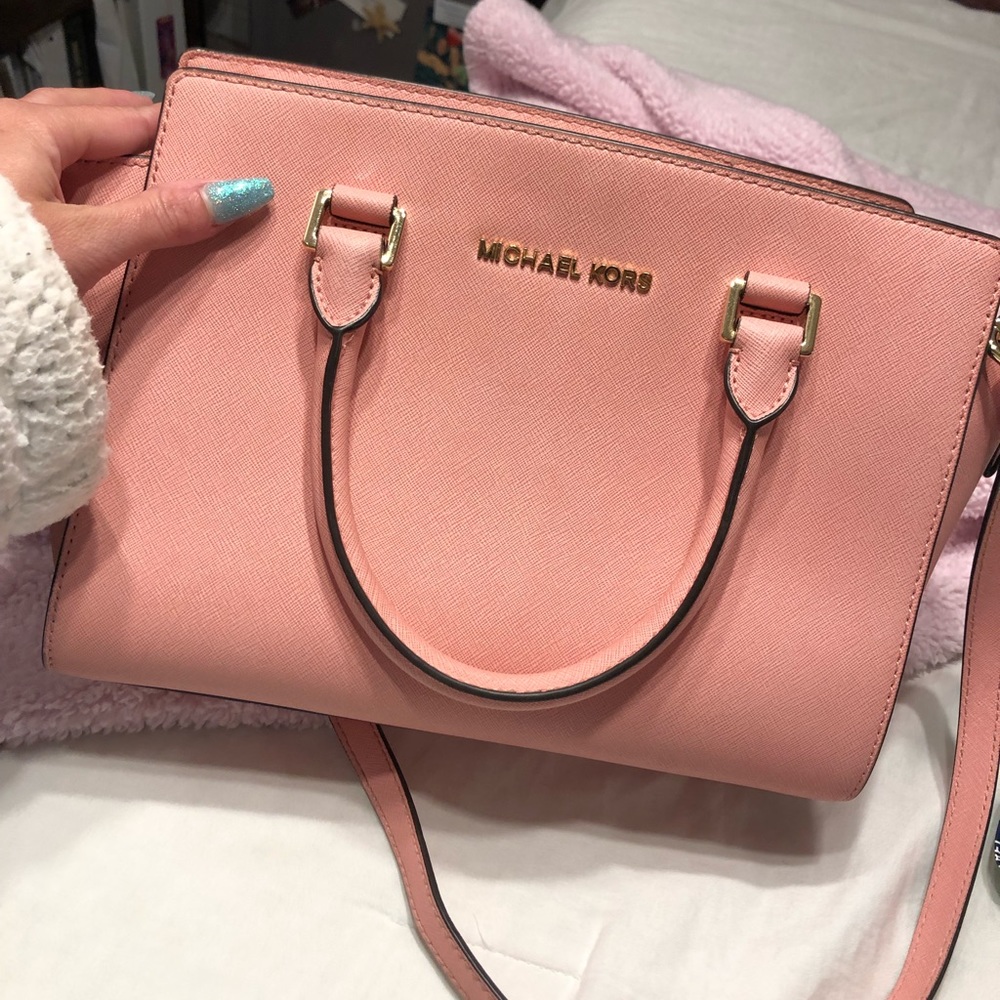 Micheal Kors pink Selma